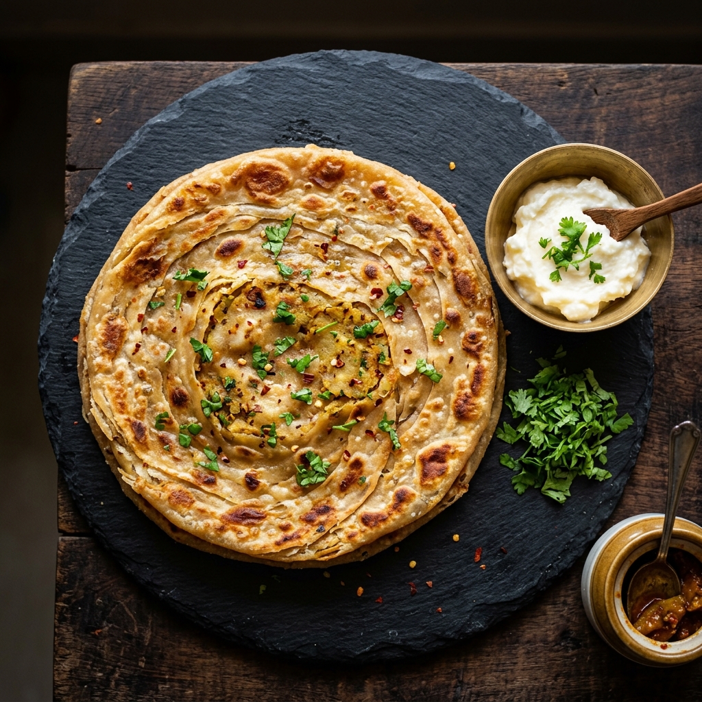 Amritsari Aloo Paratha - 100% Whole Wheat Chakki Atta Paratha Delivery in OMR Chennai